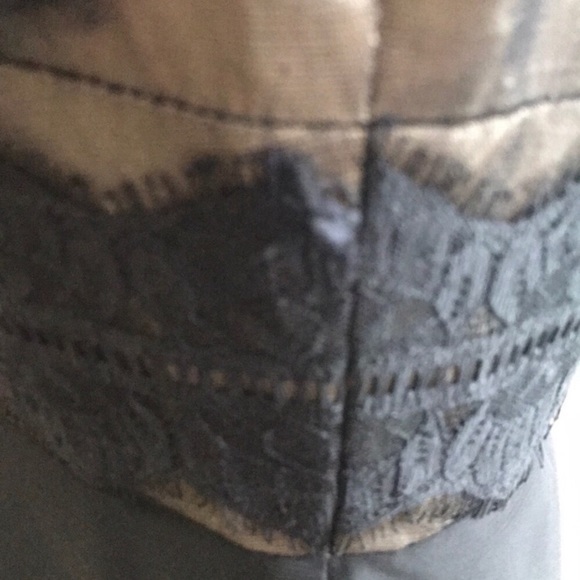 Js Collections black lace vneck dress - Picture 5 of 5